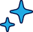 キラキラのアイコン